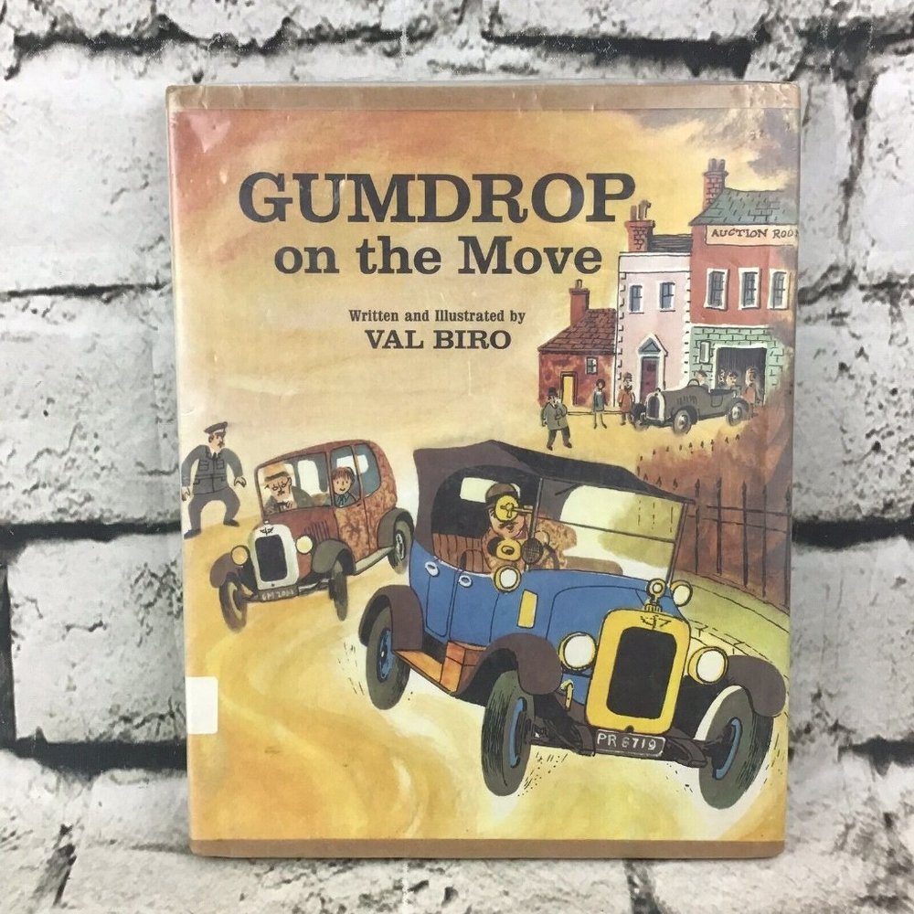 Gumdrop On The Move By Val Biro ExLibrary Illustrated Hardback Vintage 1969